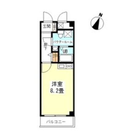 プラスコート西豊川の物件間取画像